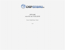 Tablet Screenshot of chipeinbau.de